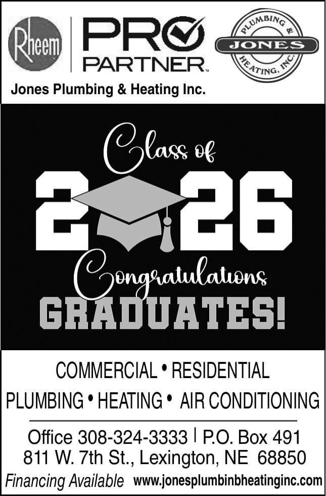 JONES PLUMBING & HEATING - Ad from 2026-05-16
