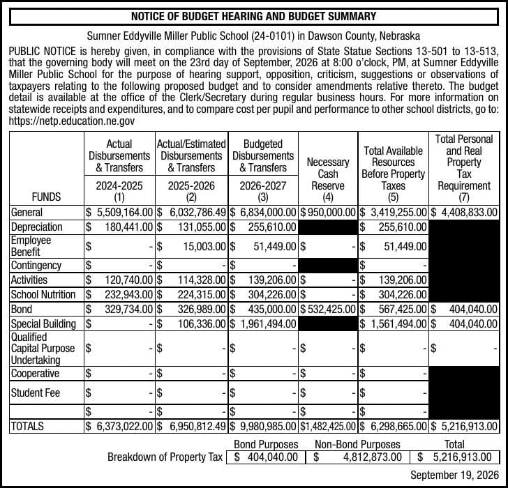 SEM Public School - Ad from 2026-09-19