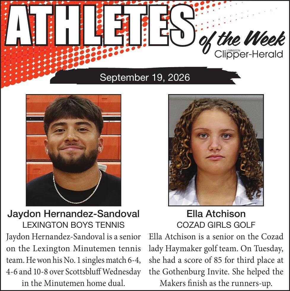 LEXINGTON CLIPPER HERALD - Ad from 2026-09-19