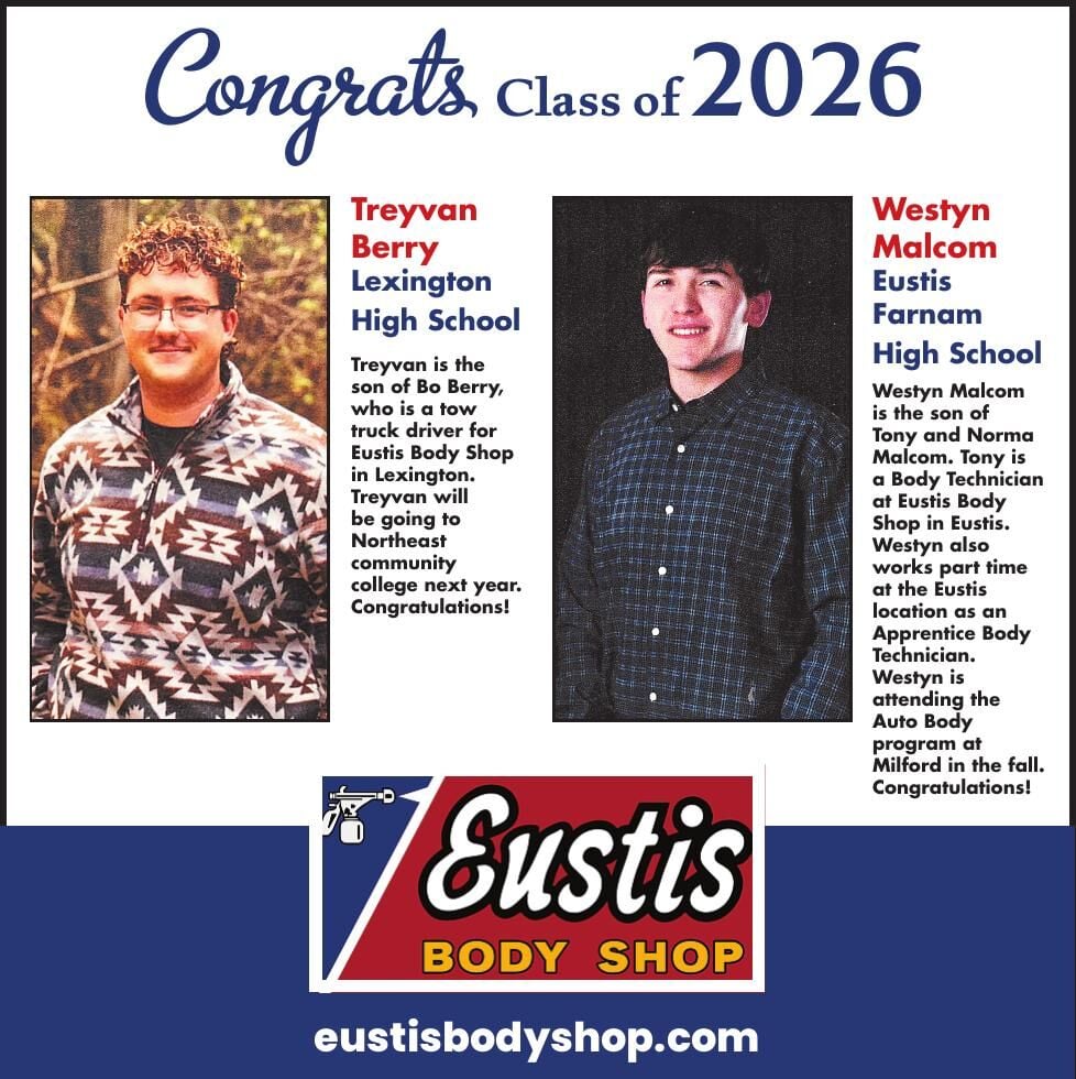 EUSTIS BODY SHOP - Ad from 2026-05-16