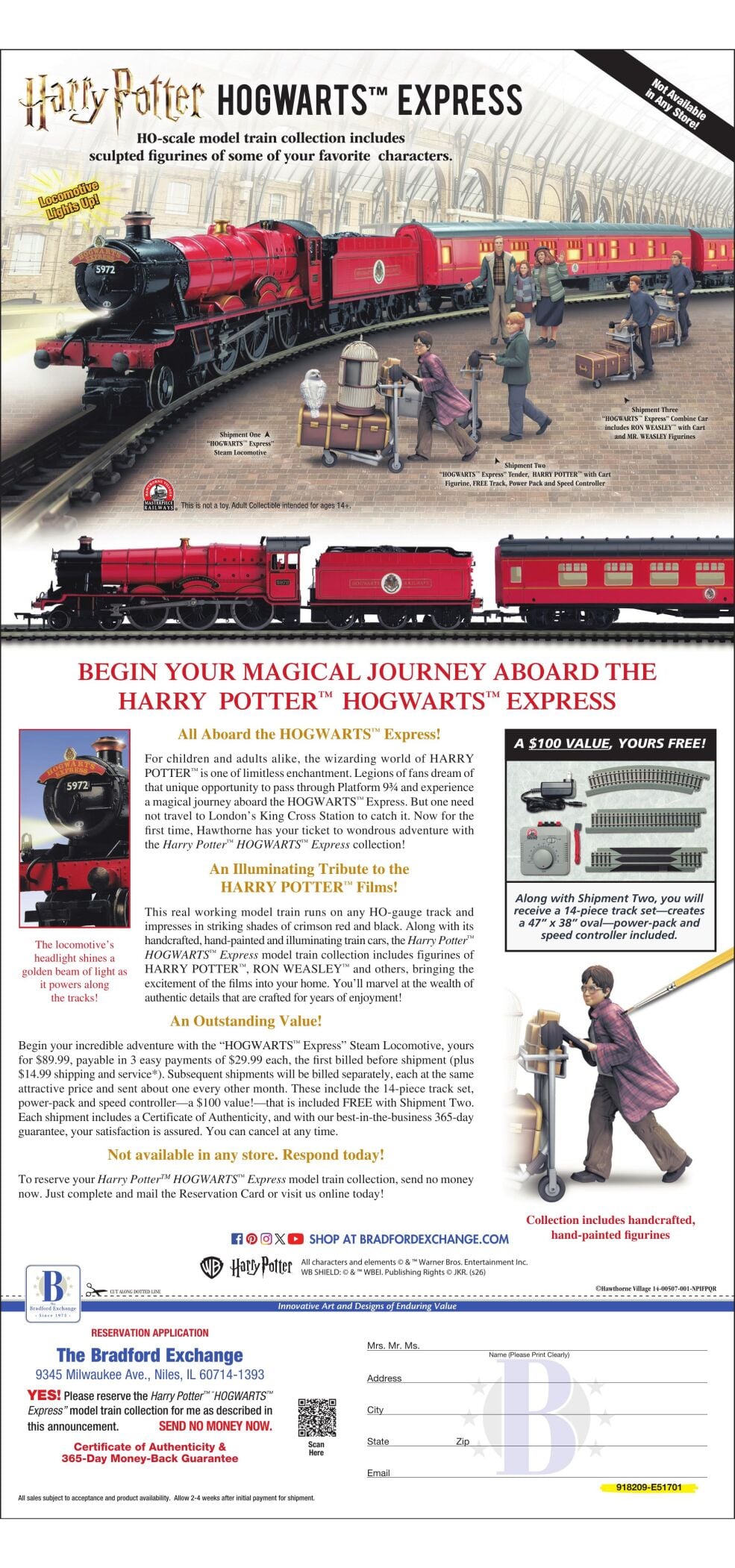 BRADFORD EXCHANGE - MIDWEST LISTS AND MEDIA - Ad from 2026-06-13
