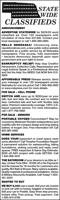 STATEWIDE CLASSIFIEDS - Ad from 2026-06-13