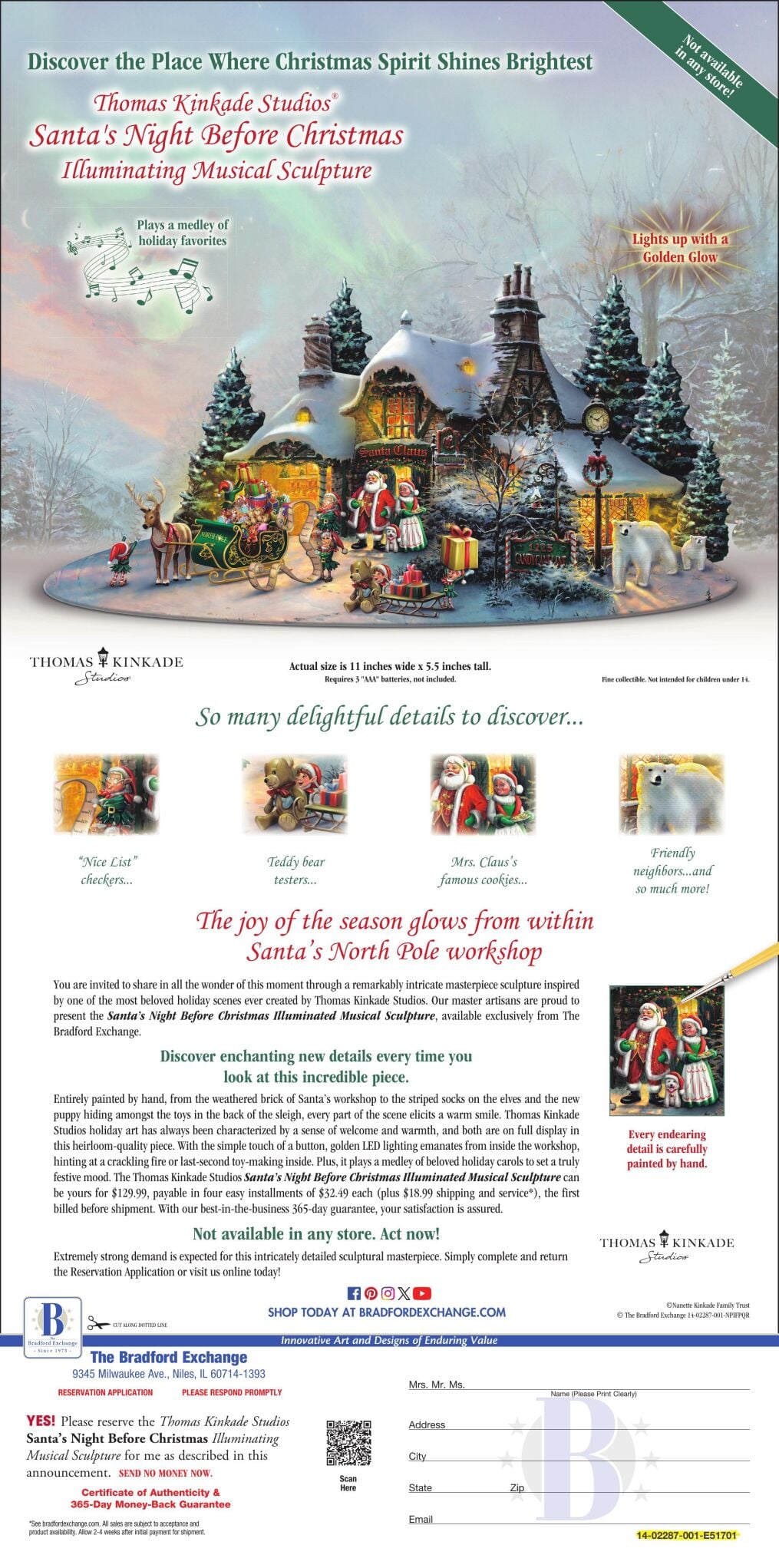 BRADFORD EXCHANGE - MIDWEST LISTS AND MEDIA - Ad from 2026-10-31