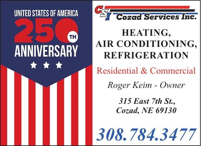 COZAD SERVICES - Ad from 2026-07-04