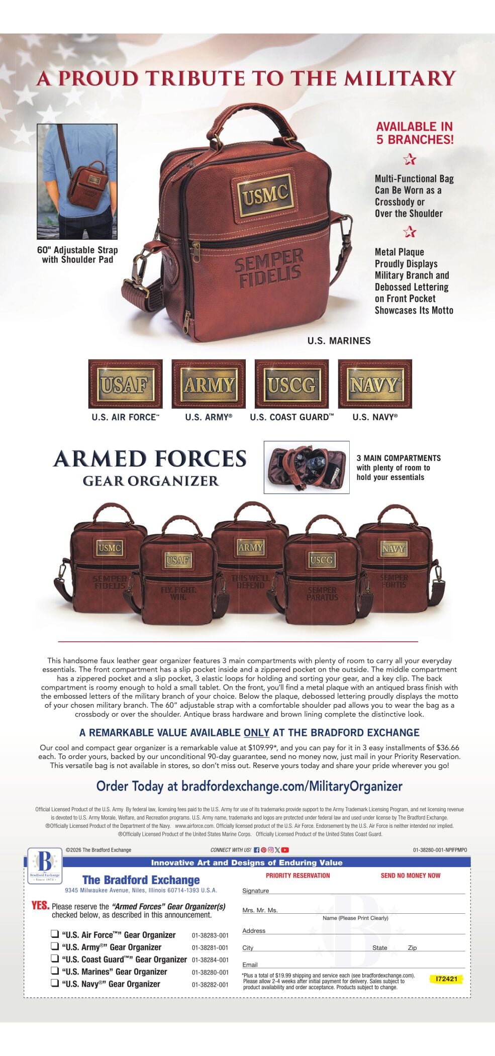 BRADFORD EXCHANGE - MIDWEST LISTS AND MEDIA - Ad from 2026-04-07