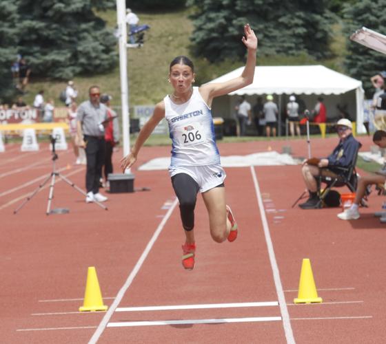 Nevaeh Sauer state triple jump