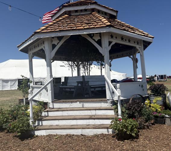 Restored gazebo