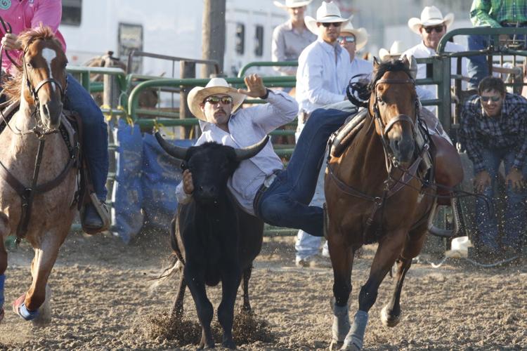 Parker Johnston at Elwood Rodeo