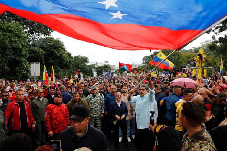 Venezuela Maduro Rally