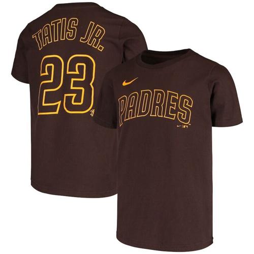 Fernando Tatis Jr. San Diego Padres Nike Youth Name & Number T-Shirt - Brown.jpeg
