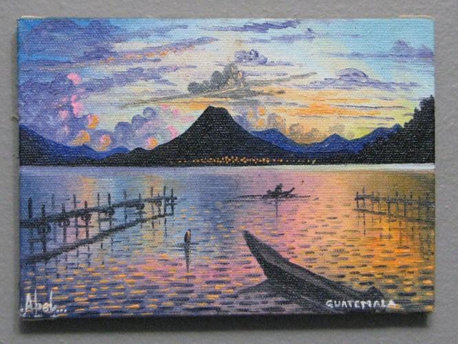 Carlos can run: Sunset at dock