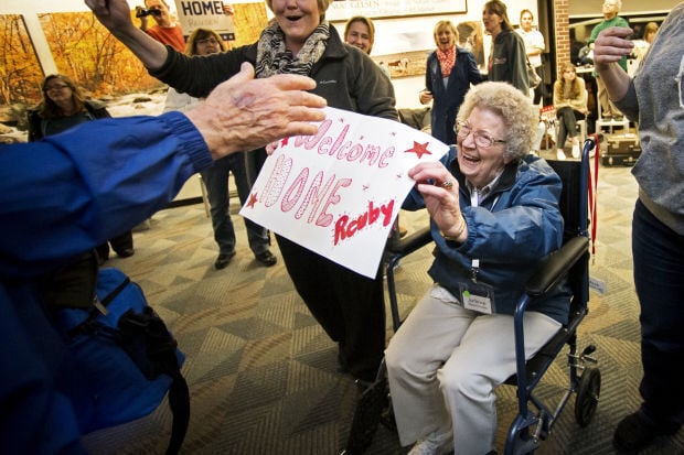 Korean War Veterans Honor Flight, 03/25/2014