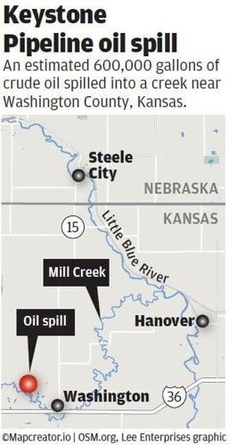 Keystone Pipeline oil spill