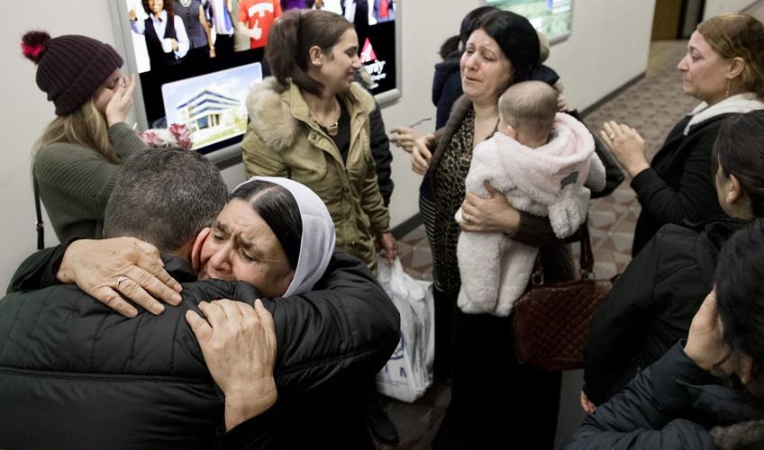 Yazidi Family Arrives in Lincoln, 12.19