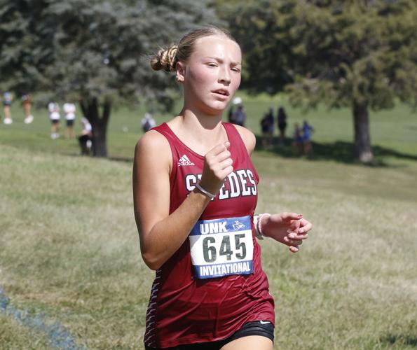 Scout Bell at UNK Cross Country invite