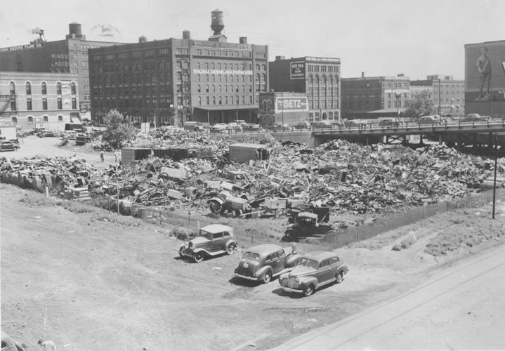 Scrap Heap at 11th and Jackson 7-25-42, one week into the contest