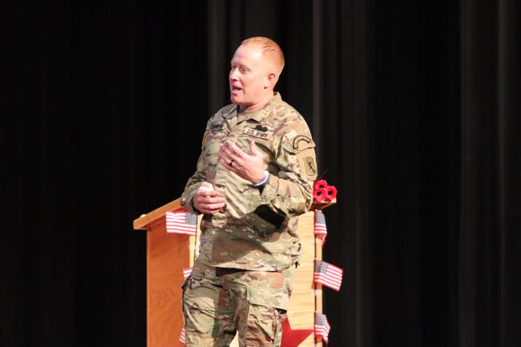 Lexington Middle School Veteran's Day program