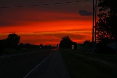 Saharan dust plume arrived in Nebraska on Sunday