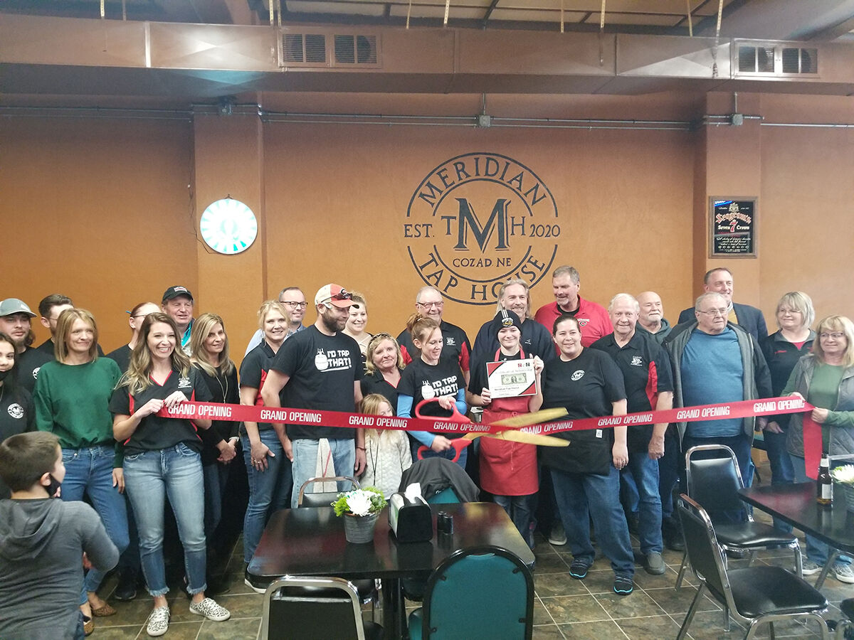 Meridian Tap House in Cozad holds its grand opening and ribbon cutting
