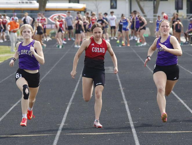 Cozad track at Holdrege 3.28.25