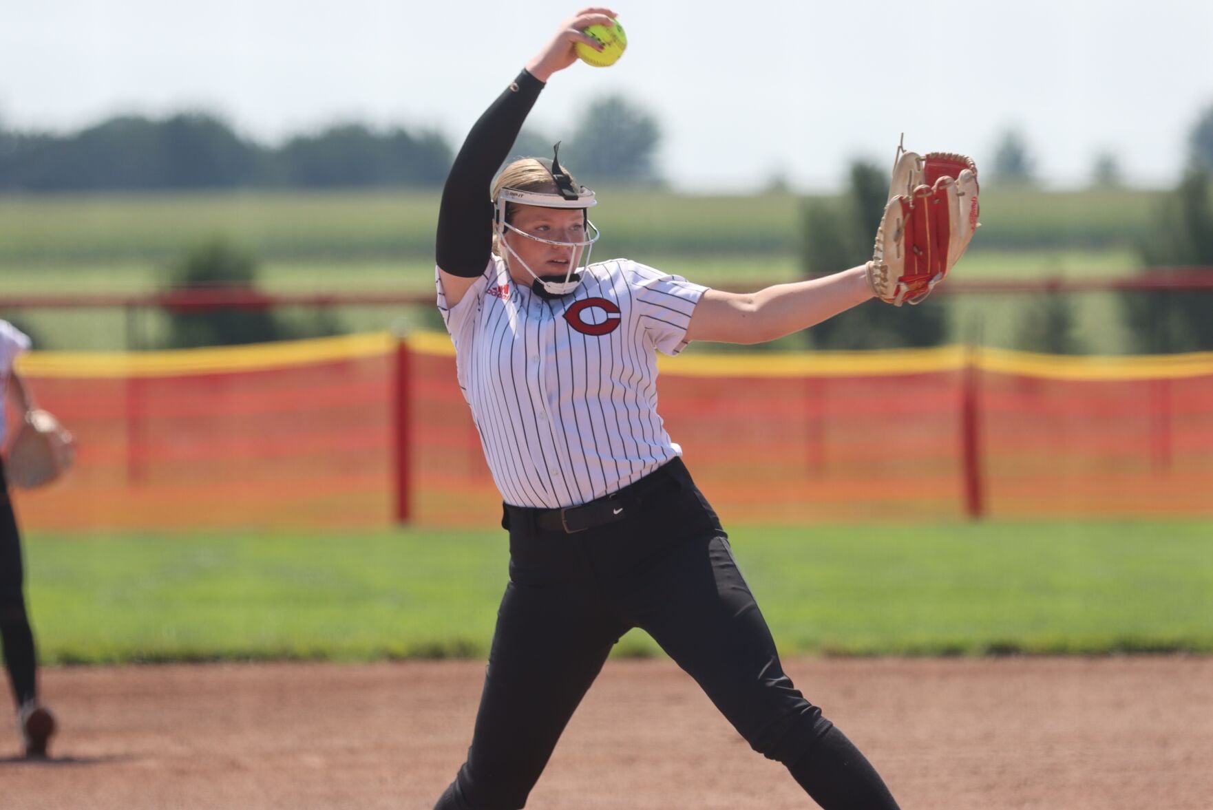 Sara Howell pitching