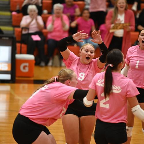 Lexington volleyball vs. Holdrege