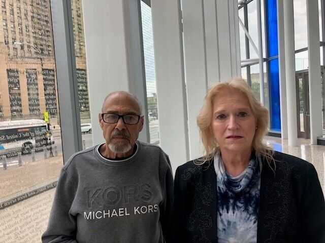 Sharon Quinn and John Grieco