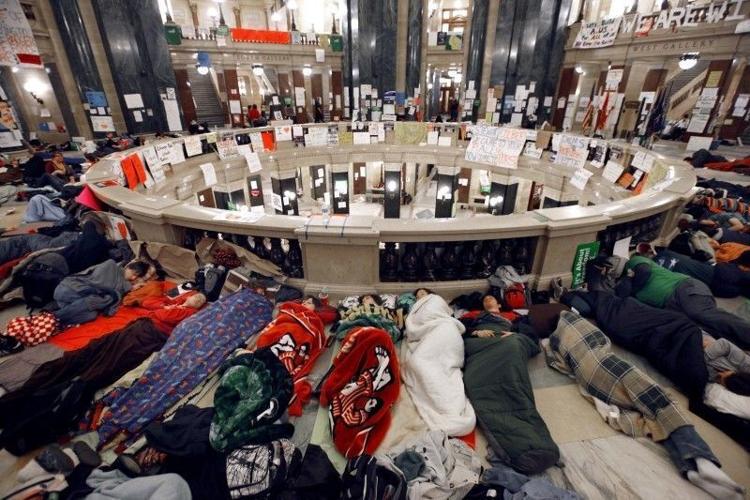 Pull up a sleeping bag