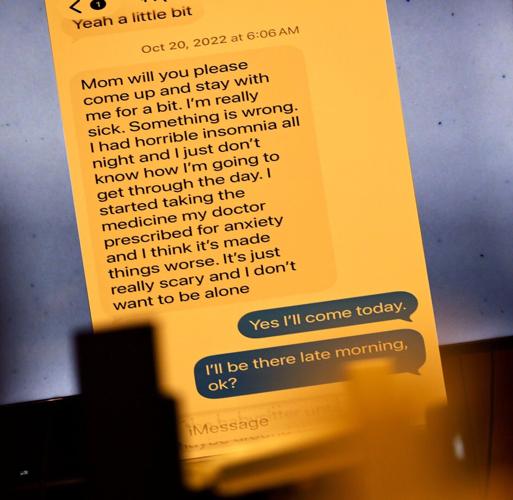 A copy of a text Clancy sent her mother asking for help.

The Lindsay Clancy trial in Plymouth Superior Court, Plymouth, Ma.