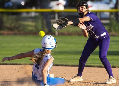 Prep softball game, 8.16