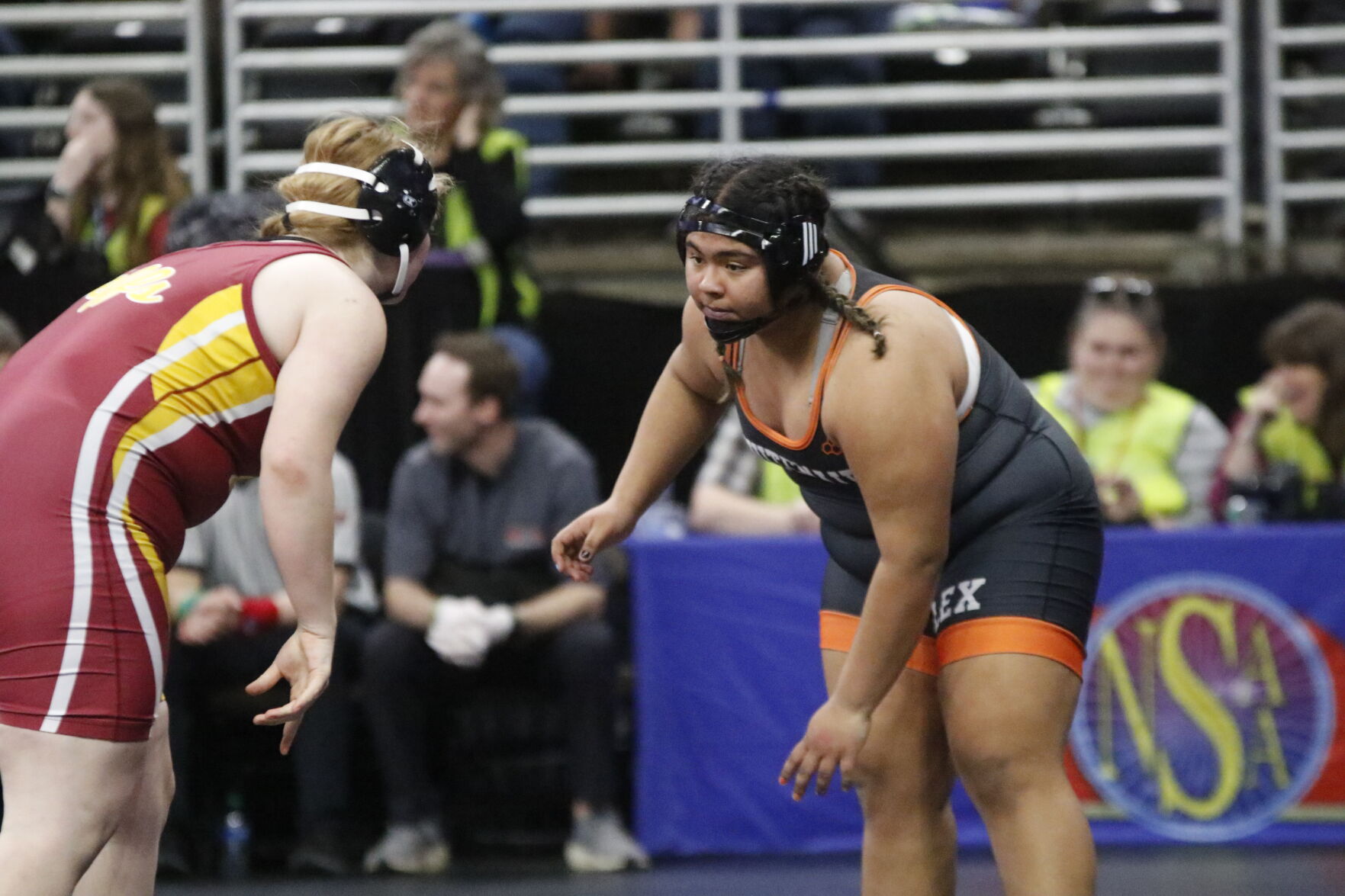 Maids wrestling captures 10 state tickets PAGE B1