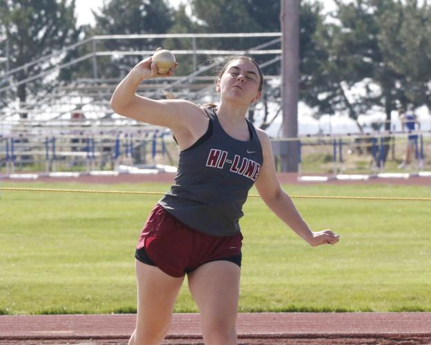 Hi-Line at Jerry Stine track meet 4.17.25