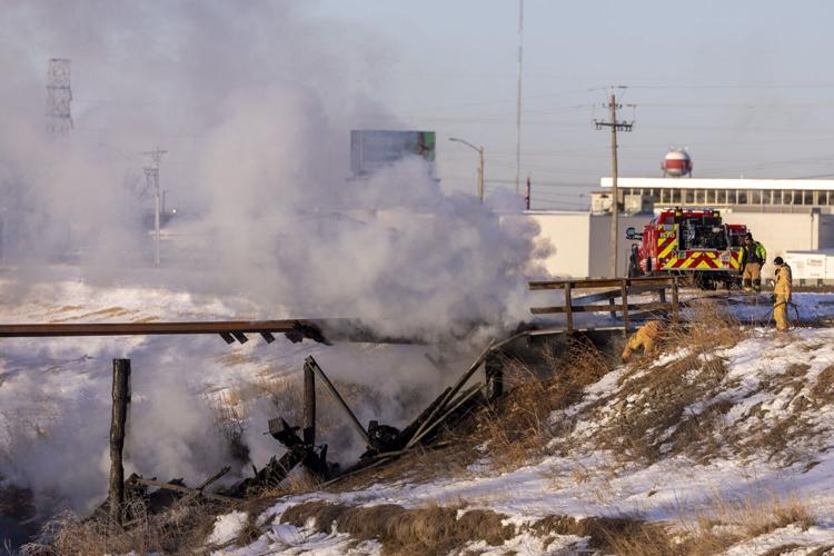 Railroad bridge collapse, 2.23