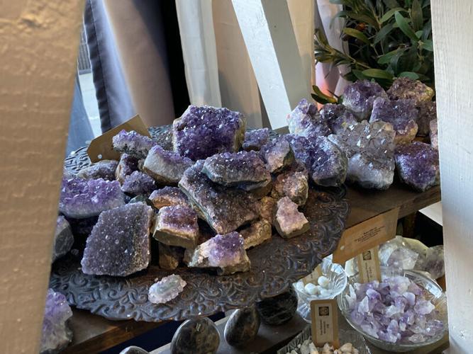 Olde Town Alchemy purple stones