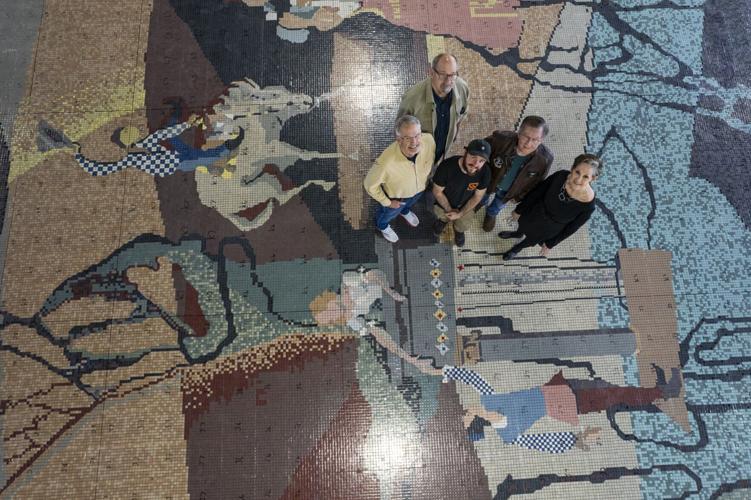 Pershing Mural Restoration