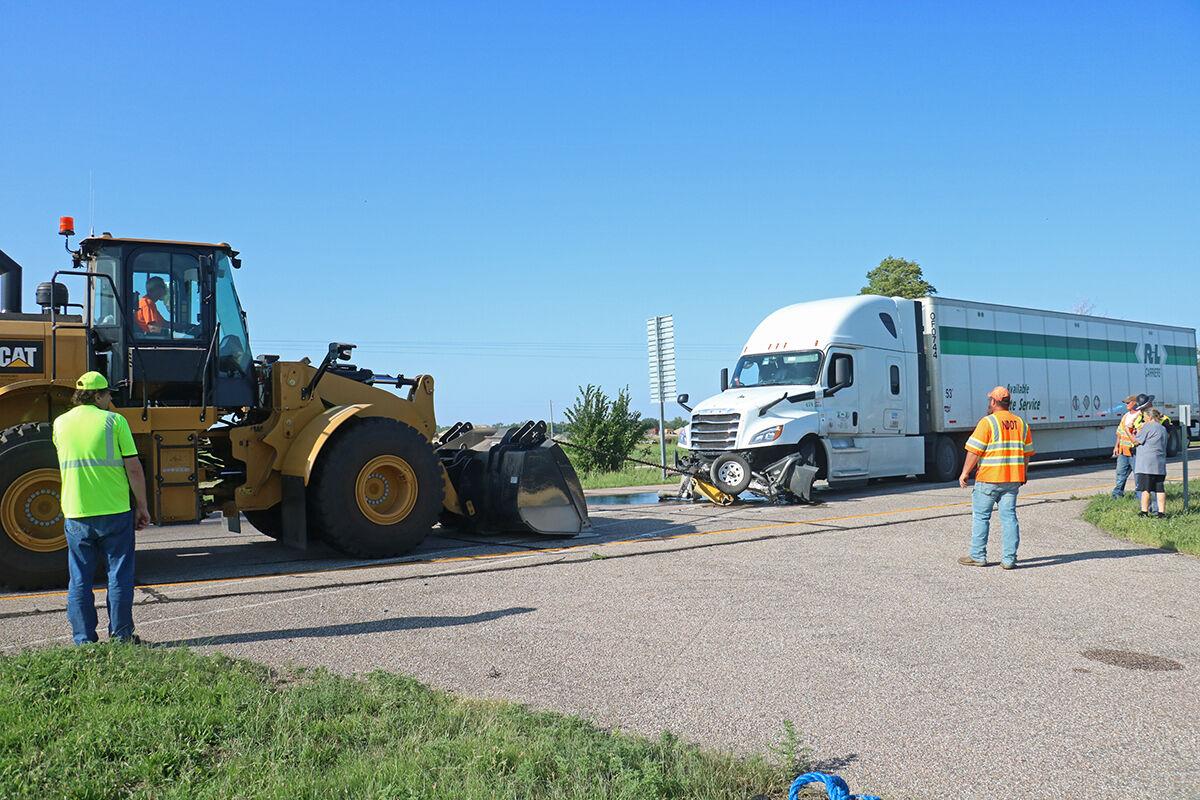 Semi Accident