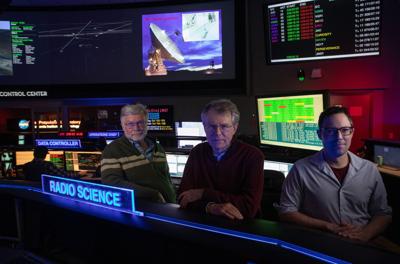 Jet Propulsion Laboratory scientists Lance Benner, Paul Chodas and Mark Haynes are studying the 1,100- foot wide asteroid Apophis, which will come within viewing distance of Earth on April 13, 2029.