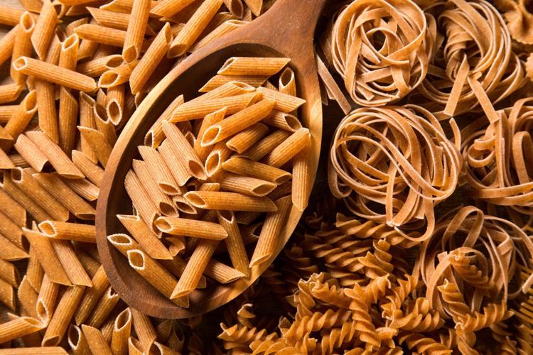 Whole grain pasta