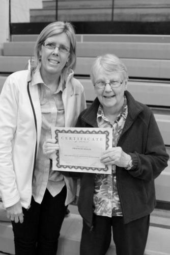 Award- Frances Ellis