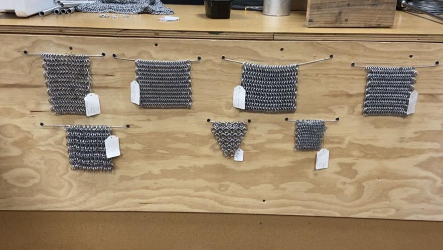 Gering businessman crafts medieval armor