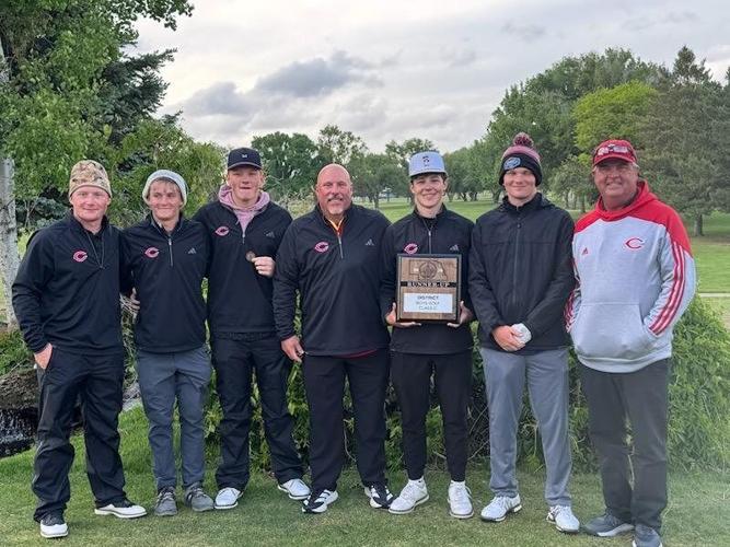 Cozad boys golf district runners-up