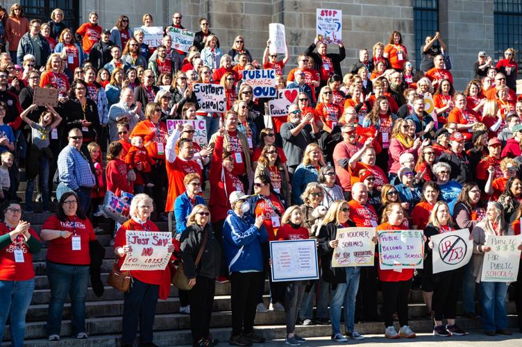 Public schools rally, 4.29