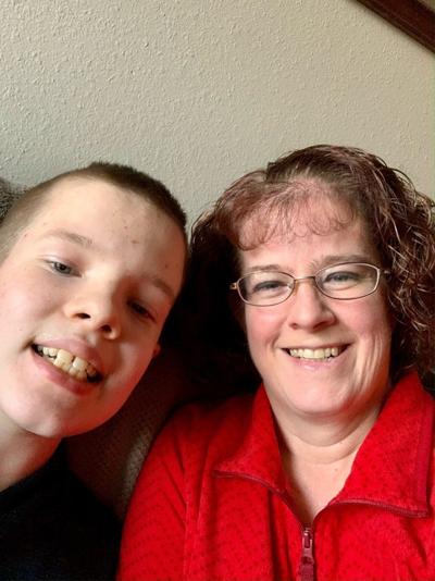 Ryan Larsen and his mother Tammi Larsen (copy)