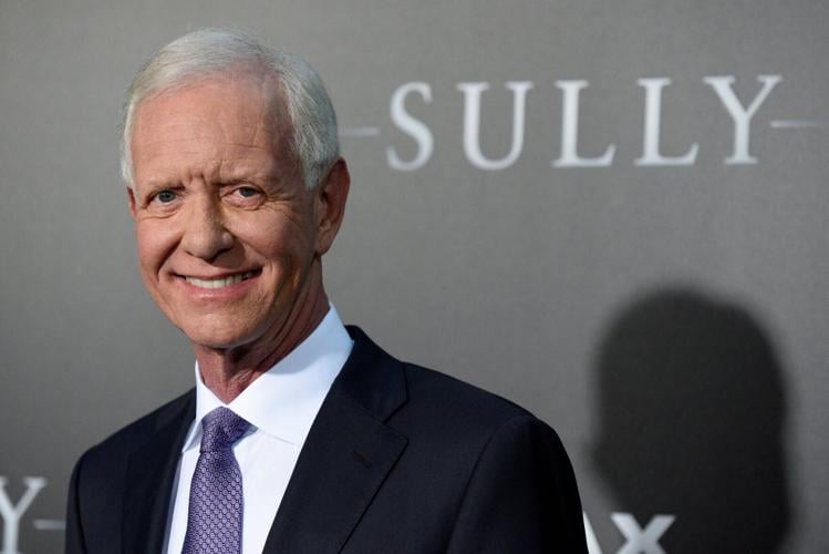 FILE PHOTO: Captain Chesley 'Sully' Sullenberger attends the New York premiere of the film "Sully" in Manhattan