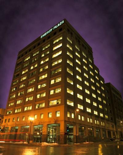 Energy Plaza in downtown Omaha