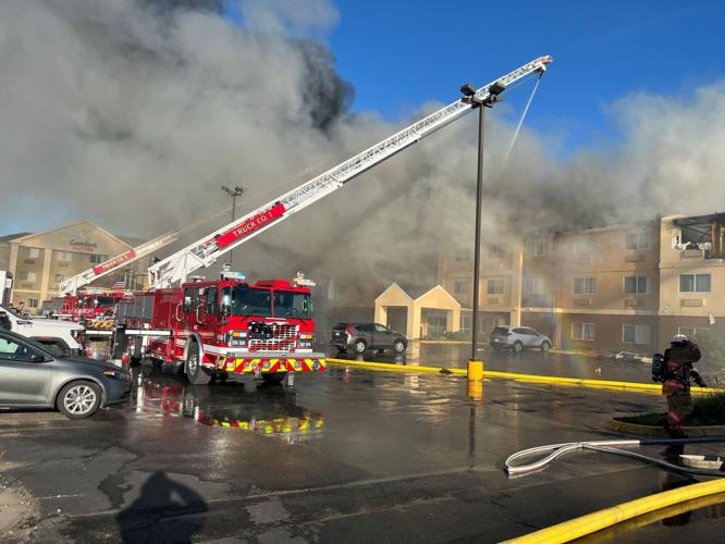 Fairfield Inn fire