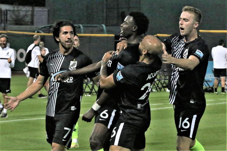 Noe Meza, Chavany Willis, Dion Acoff and Alex Bruce