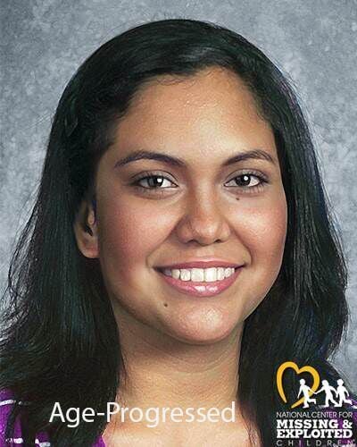 Cindy Valle age progressed