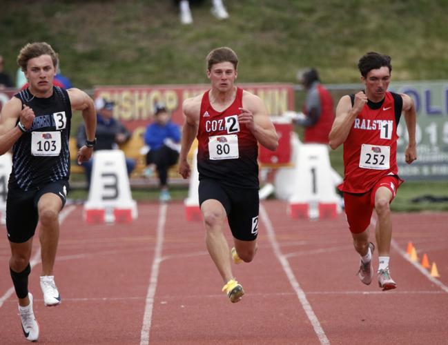 Bryson Snider 100m dash prelim
