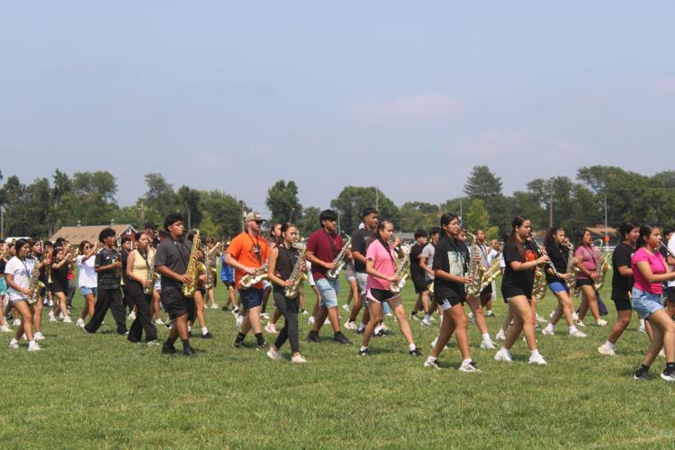 Band marching